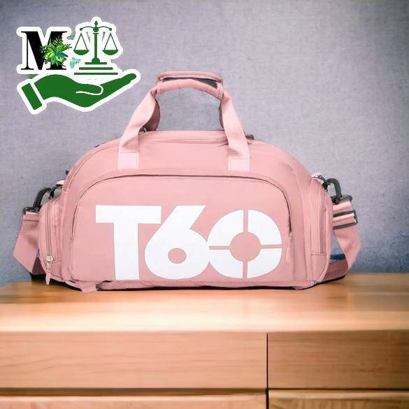 T60 Unisex Outdoor Sport Bags Large Capacity Sports Gym Duffle Bag Backpack