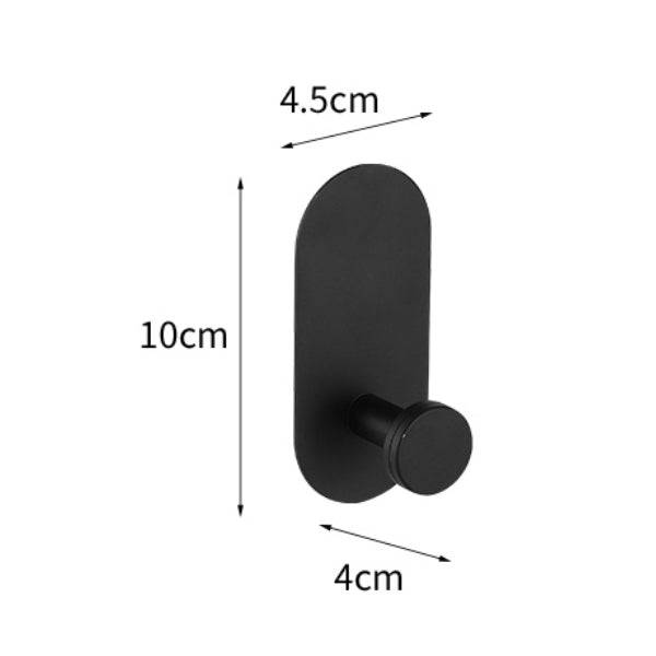 MHome 4-Piece DIY Self-Adhesive Bathroom Accessory Set  Modern & Hassle-Free