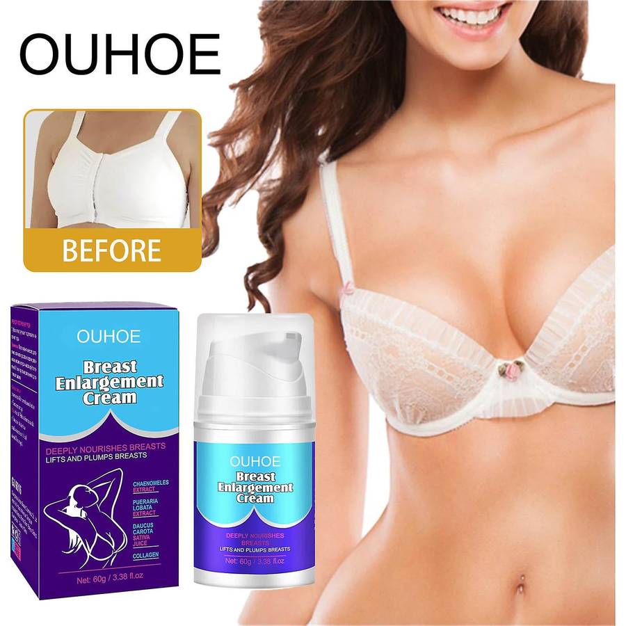 Breast Enhancement Cream, Breast Enlargement, Natural Breast Firming And Lifting Cream For Women ...