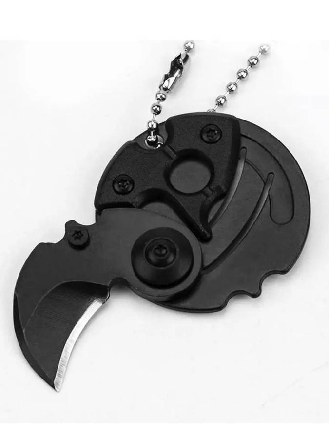 Mini Portable Folding  Coin Shaped Knife