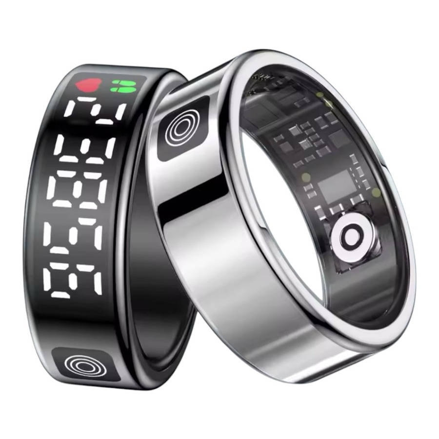 New High Performance Smart Ring With 5ATM Waterproof Gesture Operated Camera Video Health Monitor...