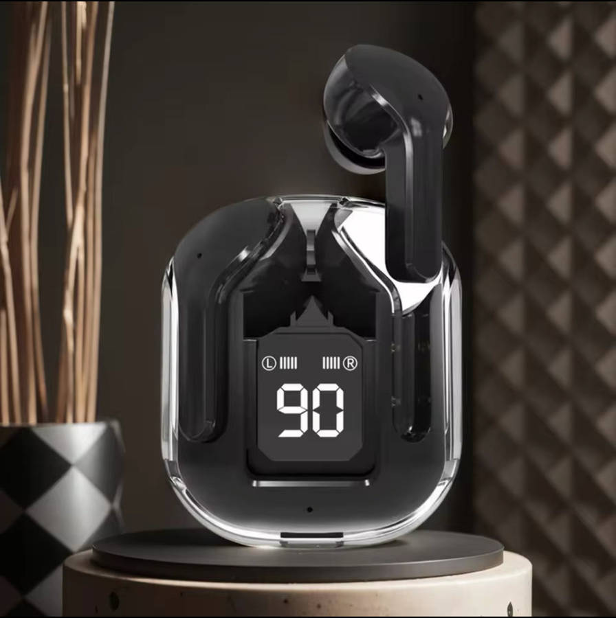 Bluetooth-Compatible 5.3 HiFi Stereo  LED  Digital Display Earbuds - Various Colours