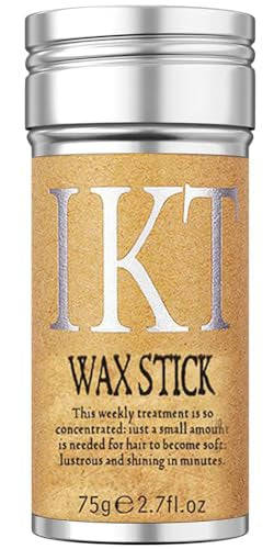 Hair Wax Stick, Styling Wax for Smooth Wigs, Slick Stick for Hair Non-greasy Styling Hair Pomade ...