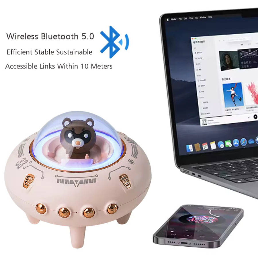 MTech Wireless Bluetooth Portable Speaker  Compact Stereo with TF/USB/AUX