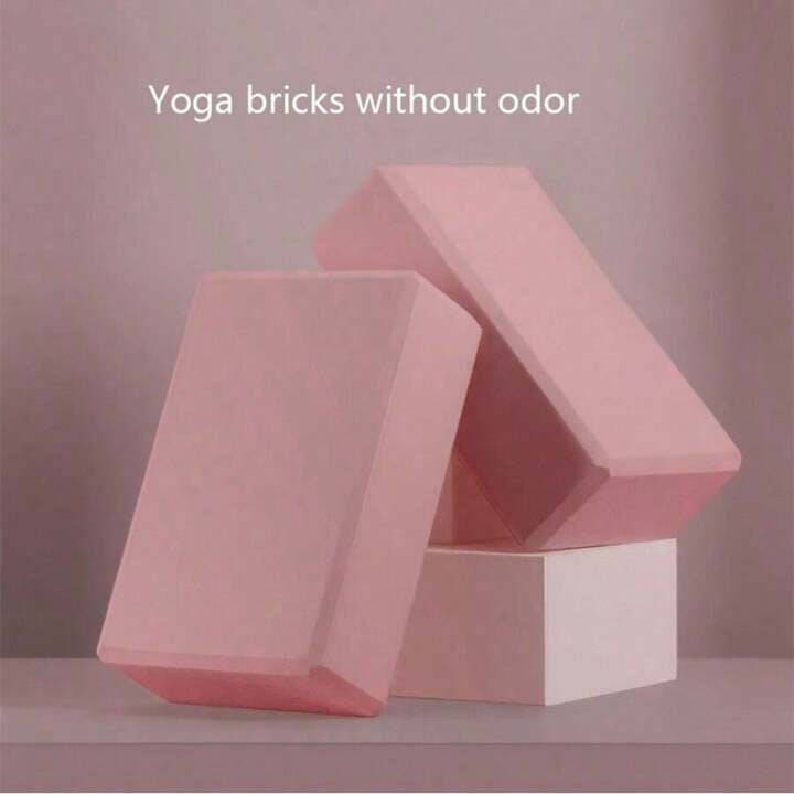 Non-Slip Yoga Blocks, Lightweight Odor Resistant Fitness Block, For Yoga, Pilates Training