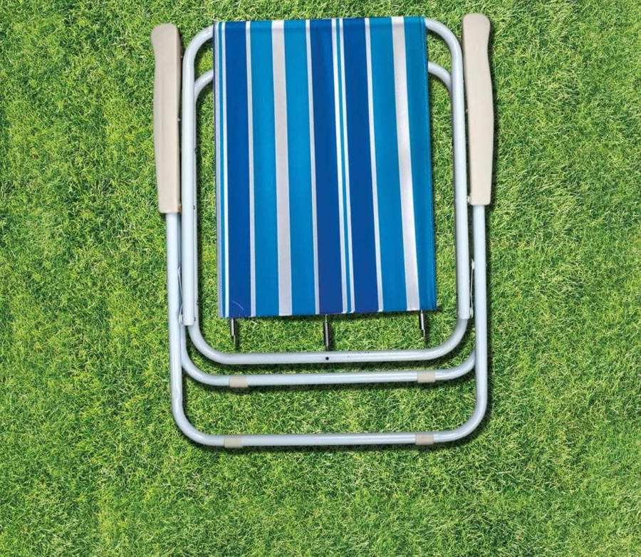 Folding Chair - Picnic Garden Patio Housewares Folding Metal Beach Chairs