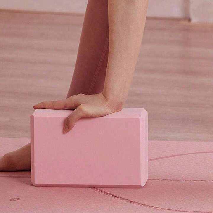Non-Slip Yoga Blocks, Lightweight Odor Resistant Fitness Block, For Yoga, Pilates Training