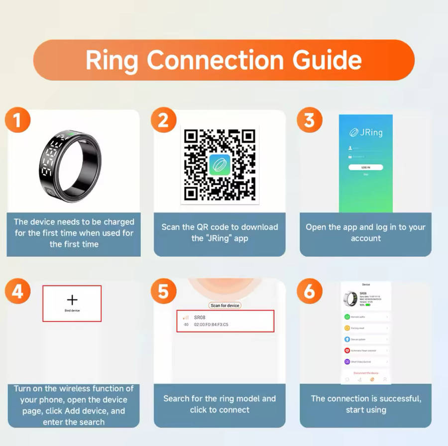 New High Performance Smart Ring With 5ATM Waterproof Gesture Operated Camera Video Health Monitor...