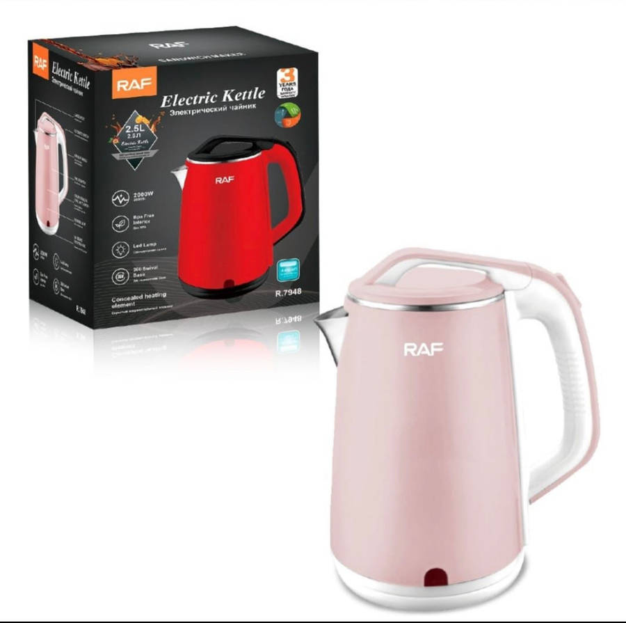 Automatic Electric Kettle 2.5 Litre R.7948  2000W with 360° Cordless Power Base