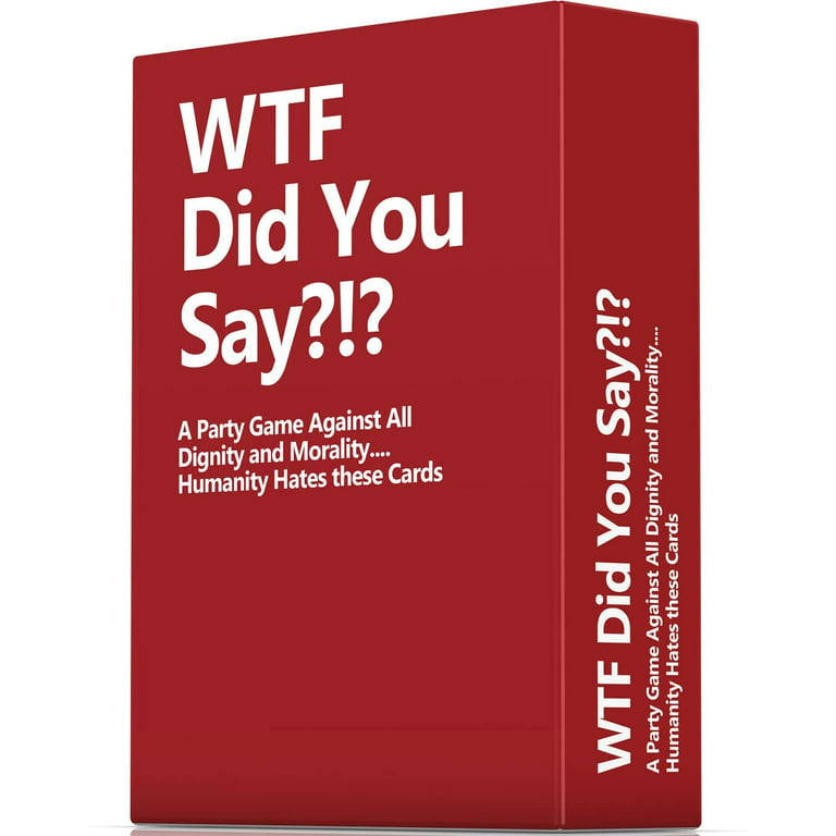 Adult Party Game - WTF Did You Say? Full Set of 594 Cards - Complete Game