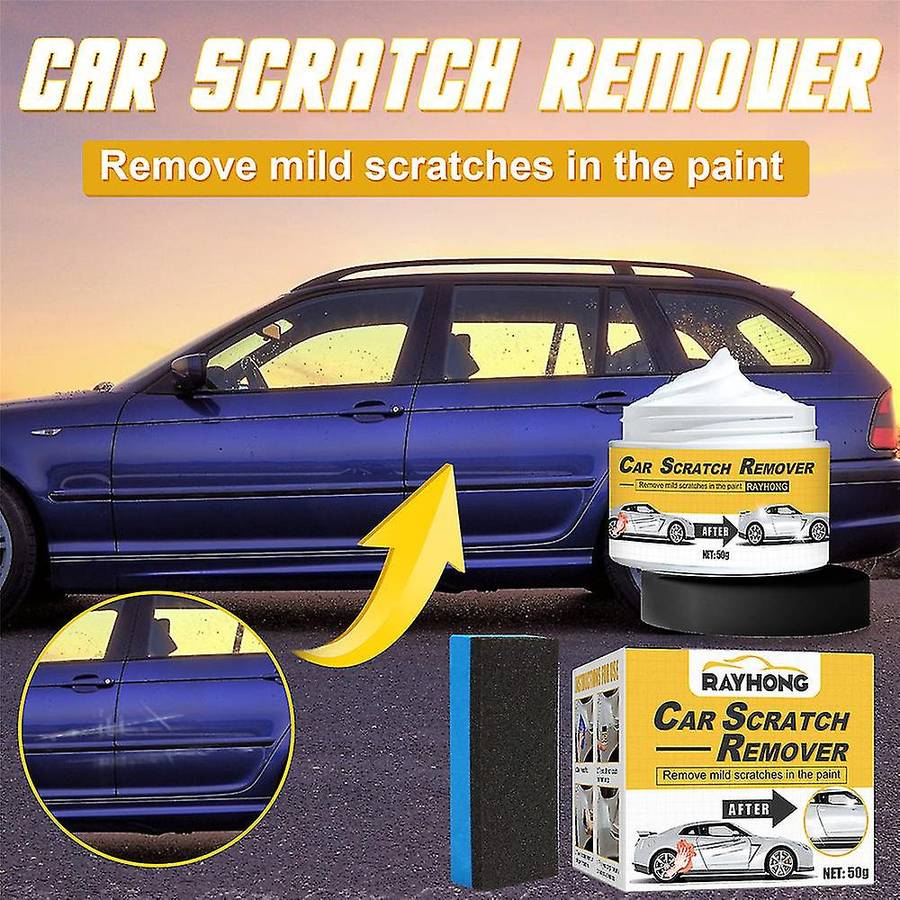 Rayhong Car Scratch Remover Car Scratch Recovery Cream Car Paint Repair Scratch Maintenance Agent...