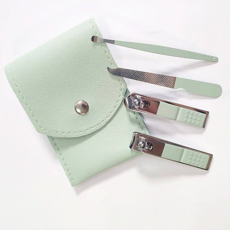 MBeauty 12PCS Stainless Steel Manicure & Pedicure Set with Travel Case