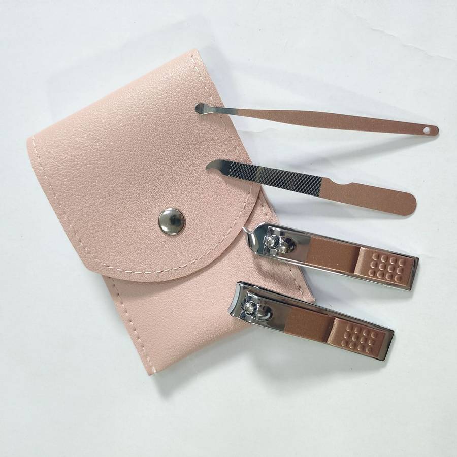 MBeauty 12PCS Stainless Steel Manicure & Pedicure Set with Travel Case