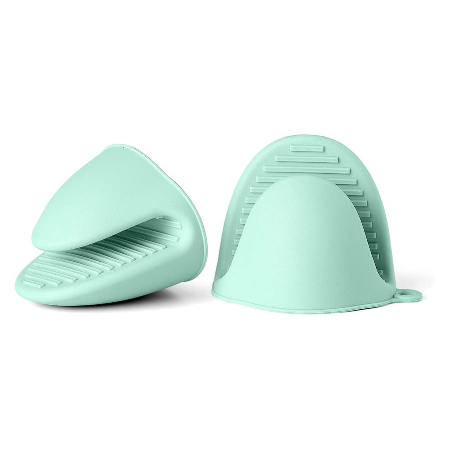 Silicone Gloves Oven Heat Insulated Finger Gloves(heavy duty)