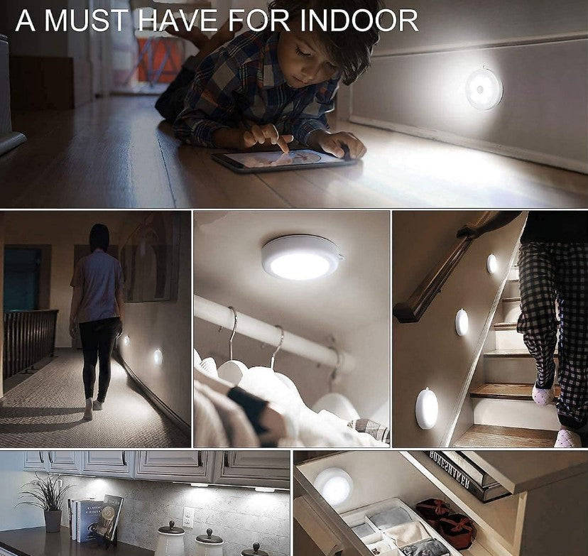 Intelligent Induction Lamp Cool White Self-Adhesive Motion-Sensing /Manual