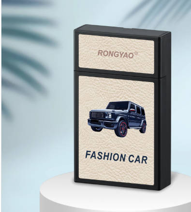 Multi-Functional Lighter Cigarette Case Integrated Portable and Universal Cigarette Case Anti-Pre...