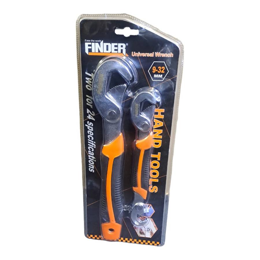 Universal Adjustable Wrench Tool Set - Pack of 2