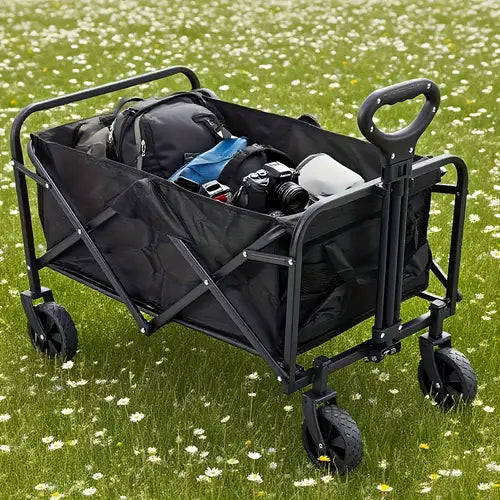MHome Heavy Duty Collapsible Foldable Trolley Cart