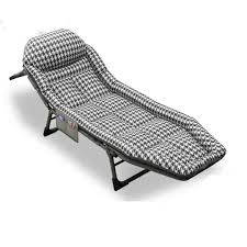 MFurn ComfyFold Deluxe Recliner Bed/Portable Lounge Chair with Padded Cushion