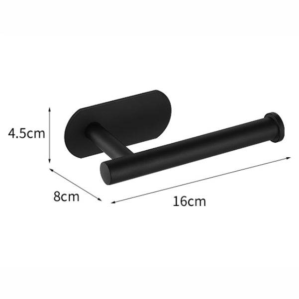 MHome 4-Piece DIY Self-Adhesive Bathroom Accessory Set  Modern & Hassle-Free