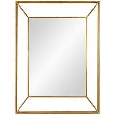 Gold Ornate Wall Mirror