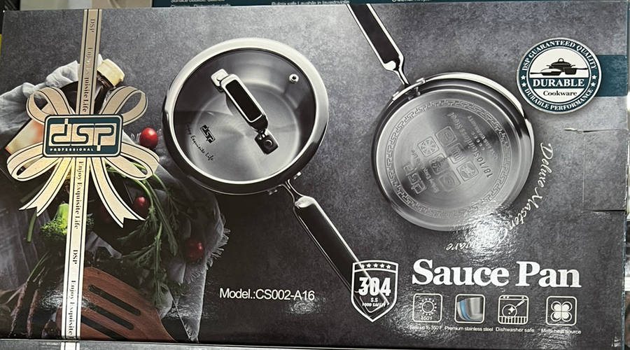 DSP Stainless Steel Sauce Pan