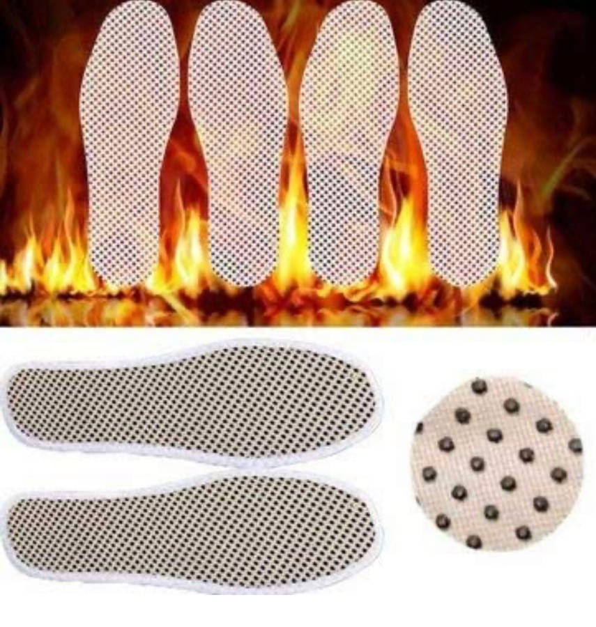 Self Heated Heating Magnetic Foot Massage Insole Far Infrared Warm Shoe Pad