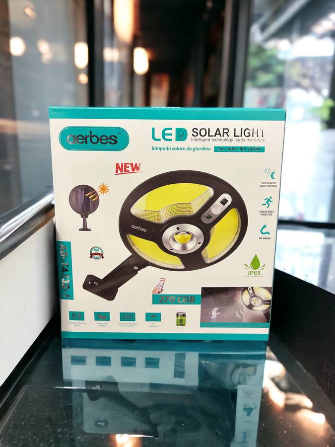 Solar Light 270 COB Wall Light Outdoor Solar Waterproof Street Light Garden Landscape Light