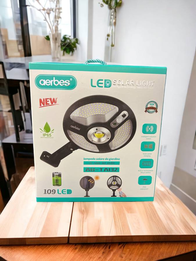 Solar Led lamp AERBES AB-TA132 + Sensor