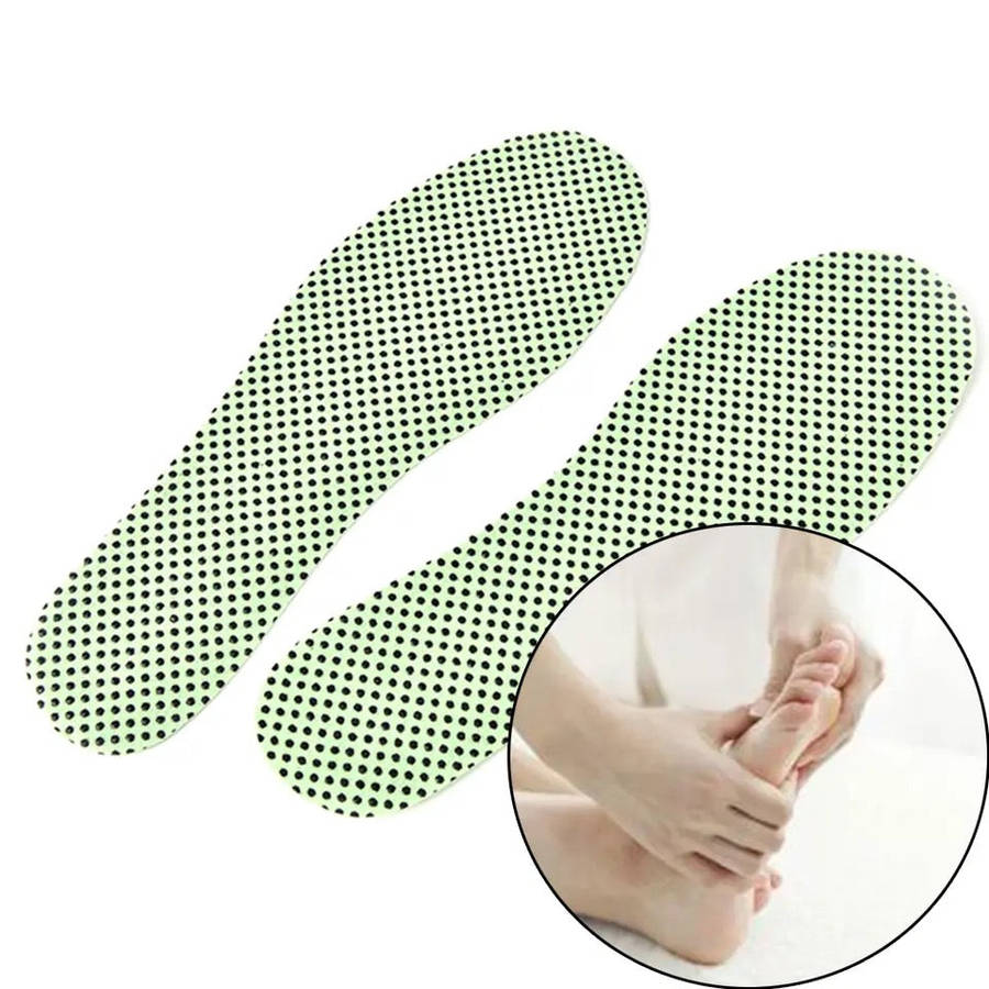 Self Heated Heating Magnetic Foot Massage Insole Far Infrared Warm Shoe Pad