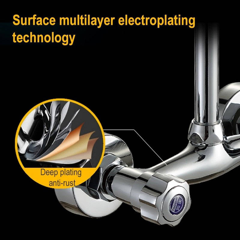 Home Kitchen Bathroom Sink Cold Hot Faucet Mixer Tap, Style