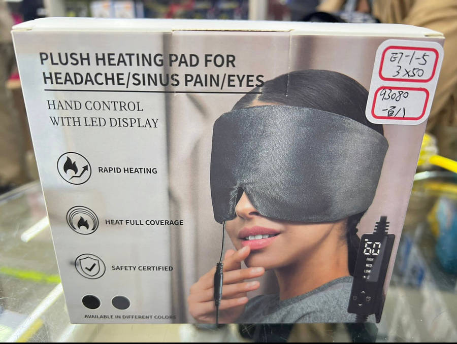 Pulse Heating Pad For Headache/Sinus Pain/Eyes