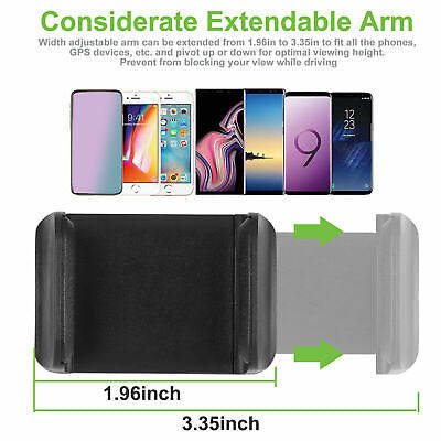 360 Rotation Universal Car  View Rear Mirror Mount Stand GPS Cell Phone Holder