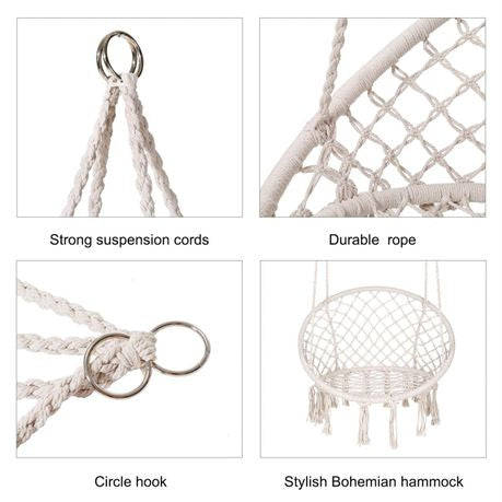 Macrame Hammock Chair