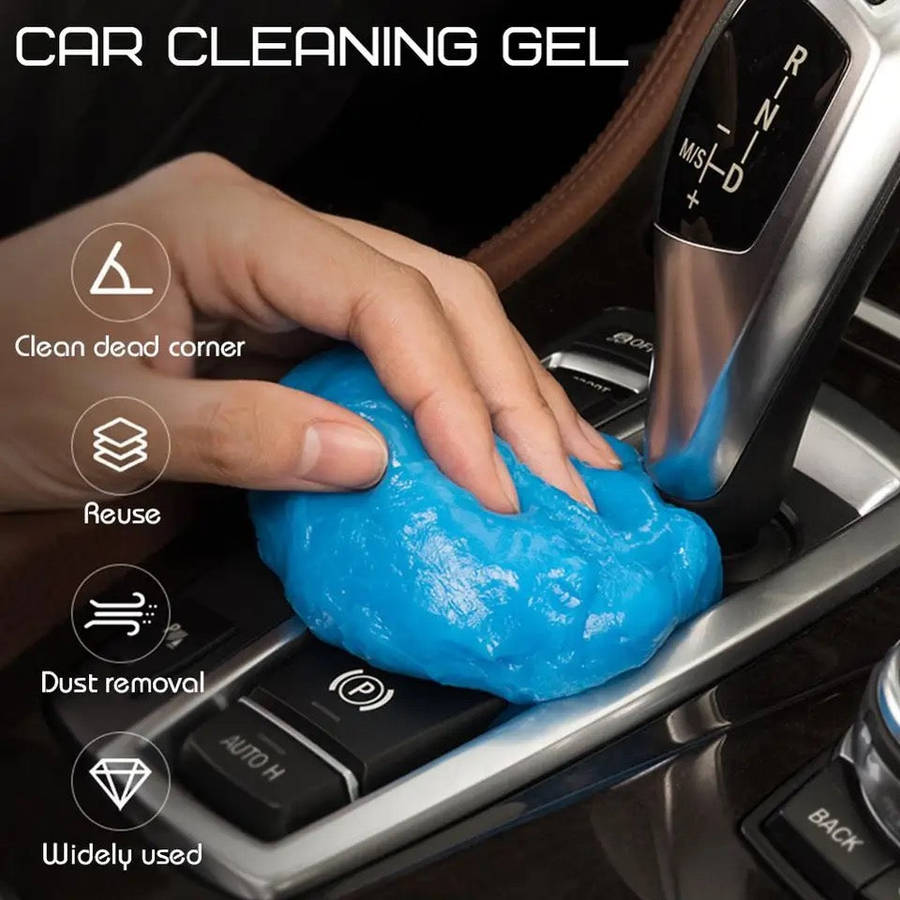 Keyboard Cleaner Soft Gel Dust Cleaning Reusable Car Dashboard Dirt Remover Laptop Sponge Remover...