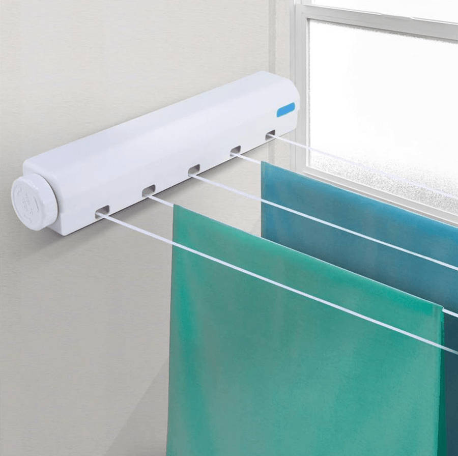 Automatic Retractable Five Lines Hanger Drying Rack Wash Line