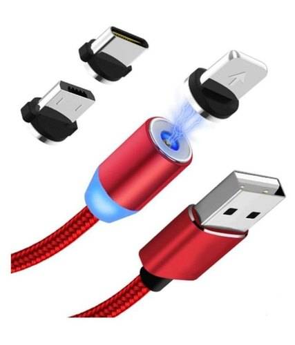 3 in 1 LED Magnetic Data Cable