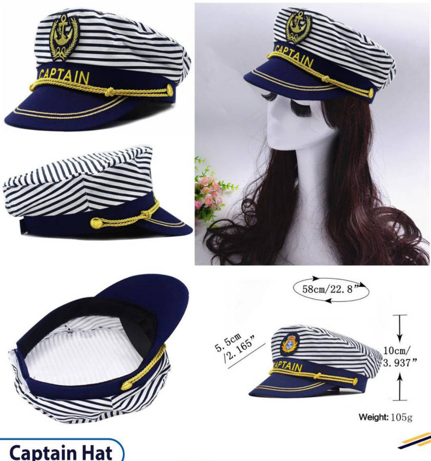 Navy Captain Hat