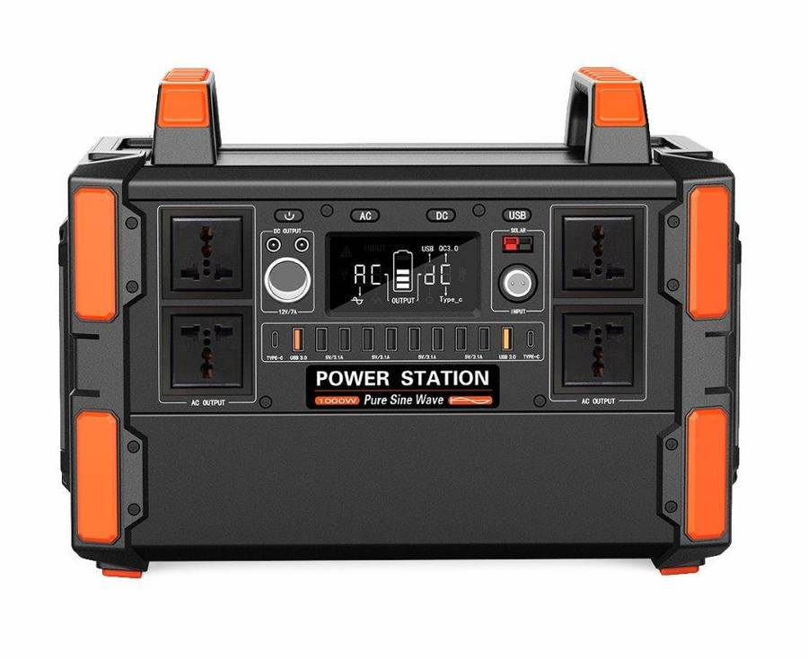 327600mAH/1048W Portable Power Station with an option for A suitable wattage Solar panel