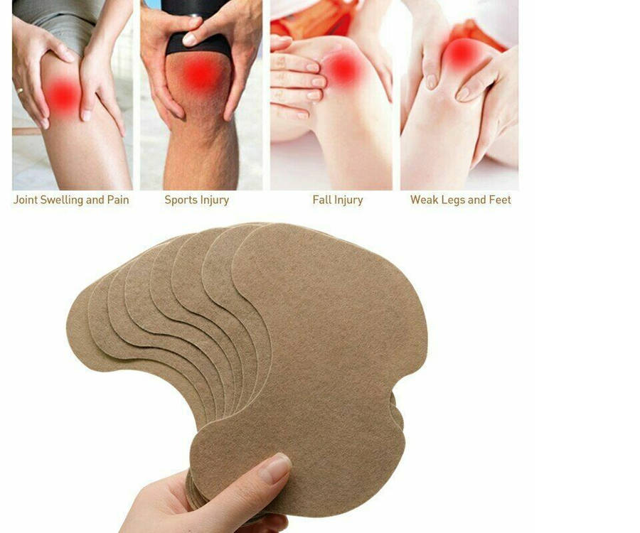 Saluvera Pain Relief Knee Patches -10 Pads