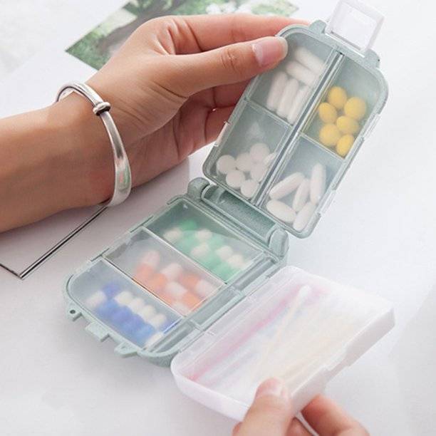 Waterproof Small Pill Box Organizer