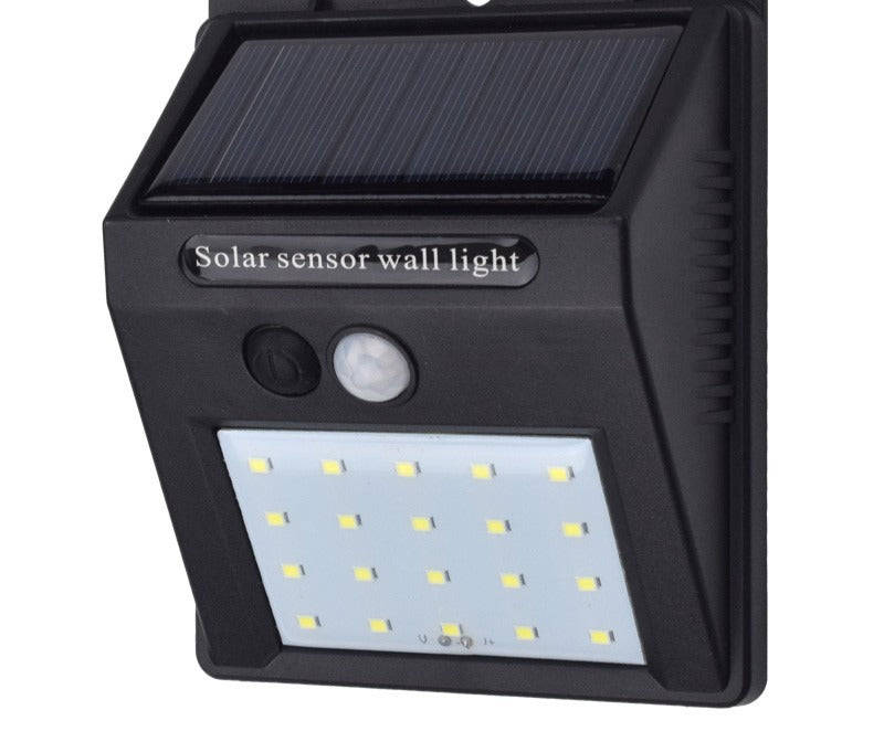 MTech Solar Powered Motion LED Wall Light  20 LED / 40 LED