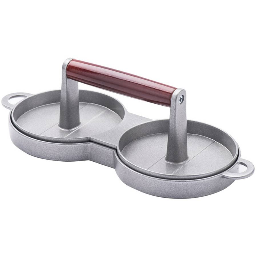 Double Burger Meat Press Mold Non-Stick