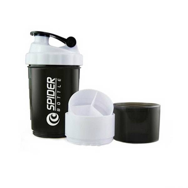 Protein Shaker Bottle Spider Sports Bottle - 500ml