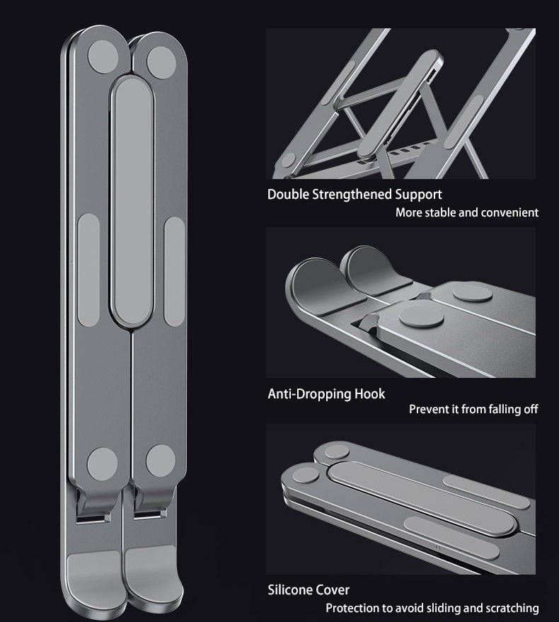 Foldable Aluminum Alloy Laptop Stand