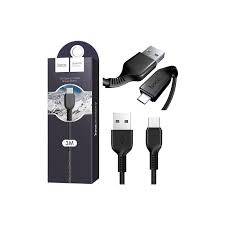 Flash charging CABLE - data sync Type-C - BLACK