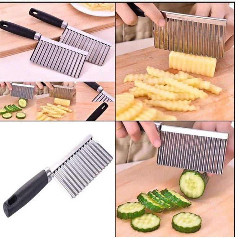 Crinkle Cut St/St Knife