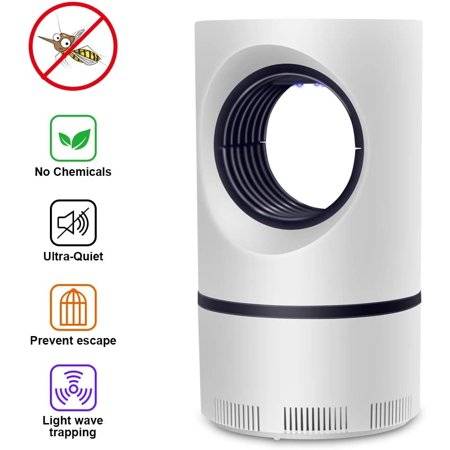 Mosquito Inhalation Lamp  Electric USB LED Mosquito Killer Light with Quiet Fan & Safe Photoca...