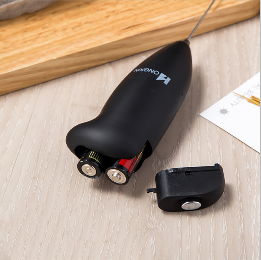 Handheld Battery Operated Electric Frother - BLUE