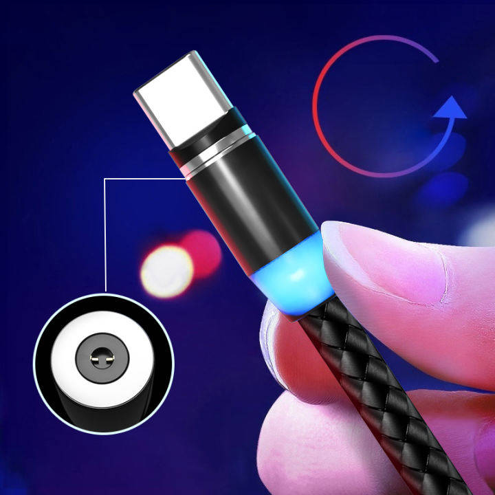 3 in 1 LED Magnetic Data Cable